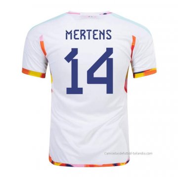 2ª Camiseta Belgica Jugador Mertens 2022 2ª Camiseta Belgica Jugador Mertens 2022