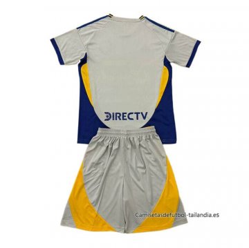 Camiseta Boca Juniors Concept Nino 2025 Gris