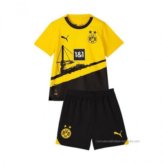 1ª Camiseta Borussia Dortmund Nino 2023-2024 - Haga un click en la imagen para cerrar