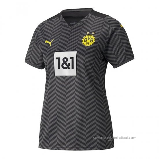 2ª Camiseta Borussia Dortmund Mujer 2021-2022 - Haga un click en la imagen para cerrar