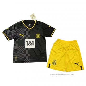 2ª Camiseta Borussia Dortmund Nino 2022-2023 2ª Camiseta Borussia Dortmund Nino 2022-2023