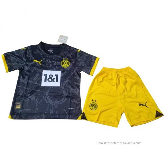 2ª Camiseta Borussia Dortmund Nino 2023-2024 - Haga un click en la imagen para cerrar