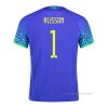 2ª Camiseta Brasil Jugador Alisson 2022