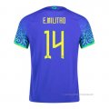 2ª Camiseta Brasil Jugador E.Militao 2022