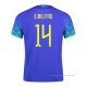 2ª Camiseta Brasil Jugador E.Militao 2022