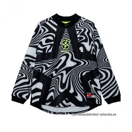 Camiseta Brasil Portero Manga Larga 2025 - Haga un click en la imagen para cerrar