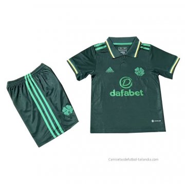 Camiseta Celtic 4ª Nino 2022-2023 Camiseta Celtic 4ª Nino 2022-2023