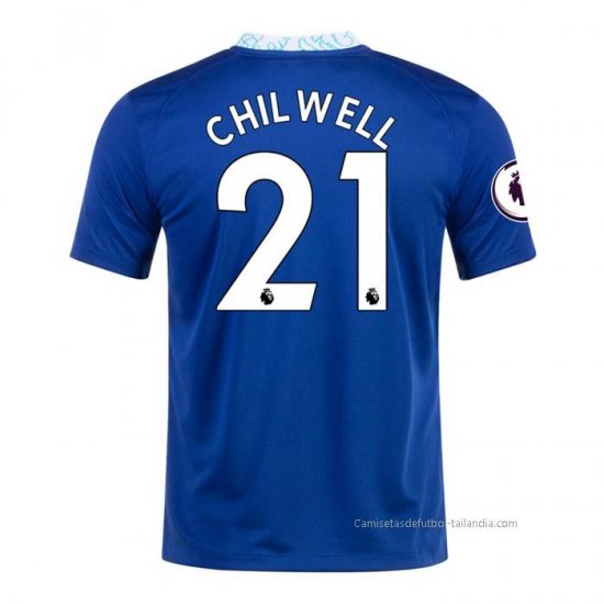 1ª Camiseta Chelsea Jugador Chilwell 2022-2023 - Haga un click en la imagen para cerrar