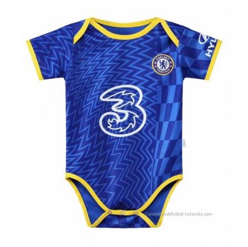 1ª Camiseta Chelsea Bebe 2021-2022 1ª Camiseta Chelsea Bebe 2021-2022