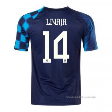 2ª Camiseta Croacia Jugador Livaja 2022 2ª Camiseta Croacia Jugador Livaja 2022