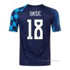 2ª Camiseta Croacia Jugador Orsic 2022