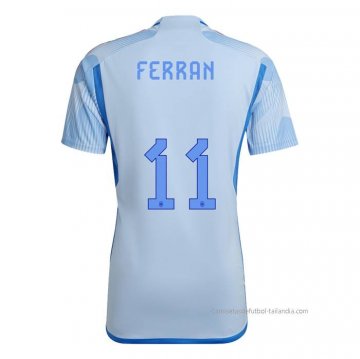 2ª Camiseta Espana Jugador Ferran 2022 2ª Camiseta Espana Jugador Ferran 2022