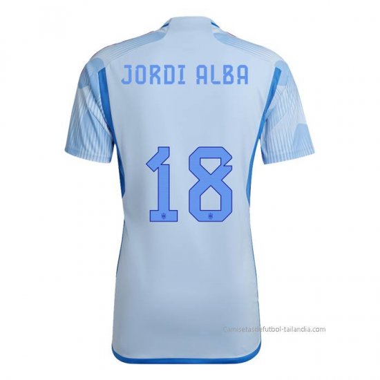 2ª Camiseta Espana Jugador Jordi Alba 2022 - Haga un click en la imagen para cerrar