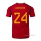 1ª Camiseta Espana Jugador Laporte 2022