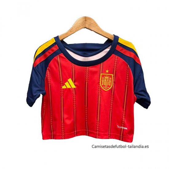 1ª Camiseta Espana Mujer Corta 2026 - Haga un click en la imagen para cerrar