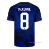 2ª Camiseta Estados Unidos Jugador McKennie 2022