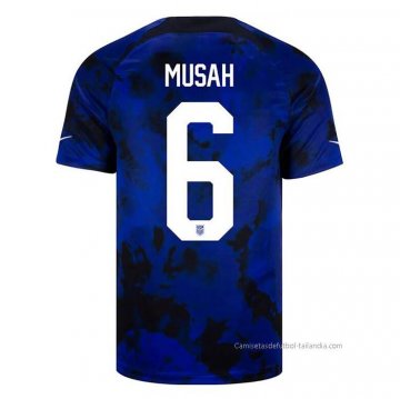 2ª Camiseta Estados Unidos Jugador Musah 2022