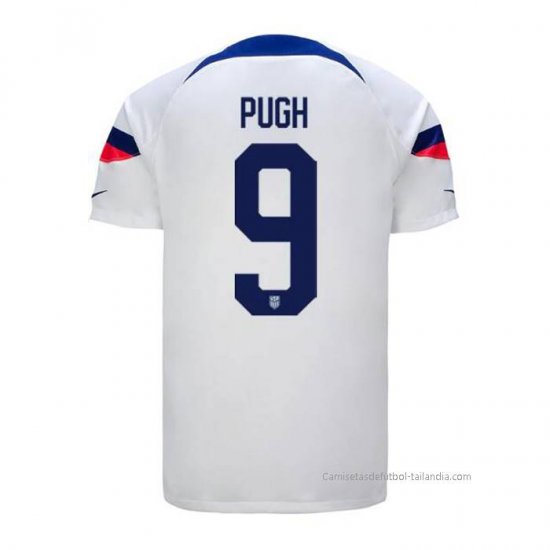 1ª Camiseta Estados Unidos Jugador Pugh 2022 - Haga un click en la imagen para cerrar