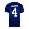 2ª Camiseta Estados Unidos Jugador Sauerbrunn 2022