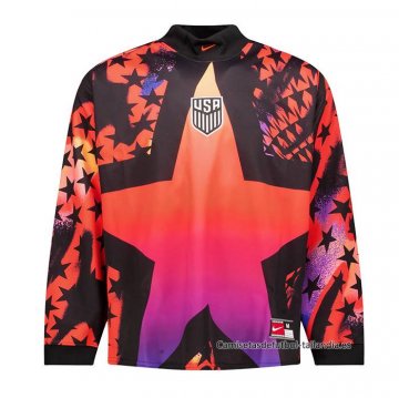 Camiseta Estados Unidos Portero Manga Larga 2025
