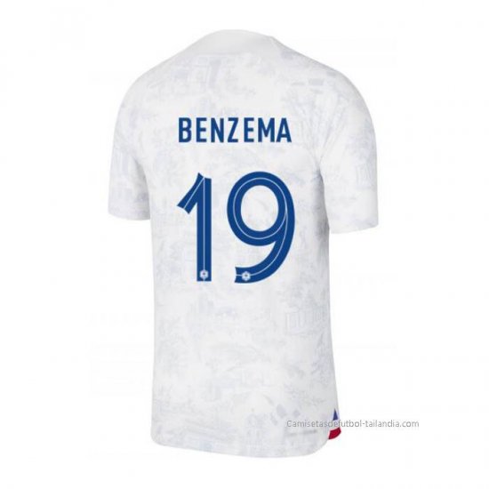 2ª Camiseta Francia Jugador Benzema 2022 - Haga un click en la imagen para cerrar