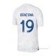 2ª Camiseta Francia Jugador Benzema 2022