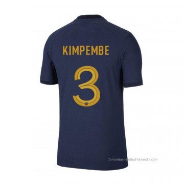 1ª Camiseta Francia Jugador Kimpembe 2022 1ª Camiseta Francia Jugador Kimpembe 2022