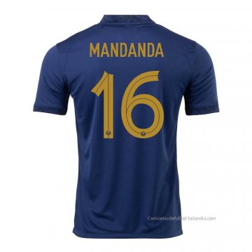 1ª Camiseta Francia Jugador Mandanda 2022 1ª Camiseta Francia Jugador Mandanda 2022