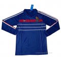 1ª Camiseta Francia Manga Larga Retro 1984-1986