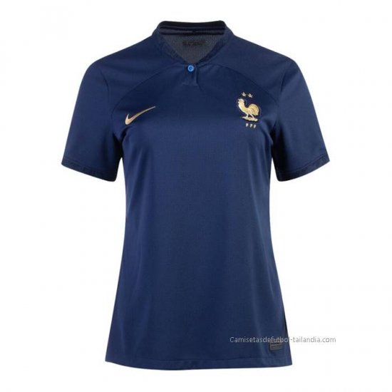 1ª Camiseta Francia Mujer 2022 - Haga un click en la imagen para cerrar