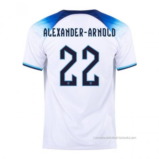 1ª Camiseta Inglaterra Jugador Alexander-Arnold 2022 - Haga un click en la imagen para cerrar