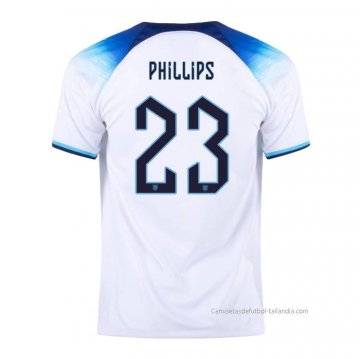 1ª Camiseta Inglaterra Jugador Phillips 2022 1ª Camiseta Inglaterra Jugador Phillips 2022