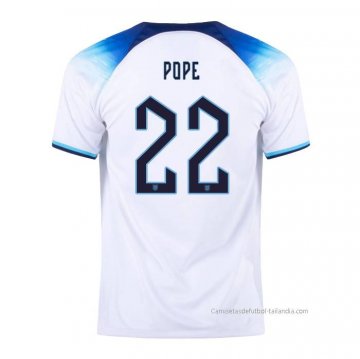 1ª Camiseta Inglaterra Jugador Pope 2022 1ª Camiseta Inglaterra Jugador Pope 2022