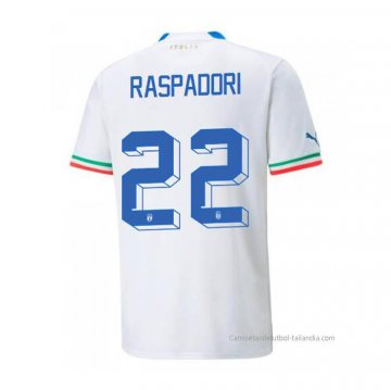 2ª Camiseta Italia Jugador Raspadori 2022 2ª Camiseta Italia Jugador Raspadori 2022