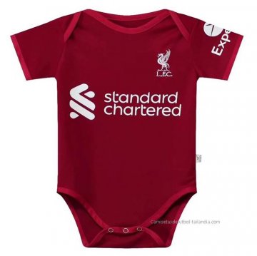 1ª Camiseta Liverpool Bebe 2022-2023 1ª Camiseta Liverpool Bebe 2022-2023
