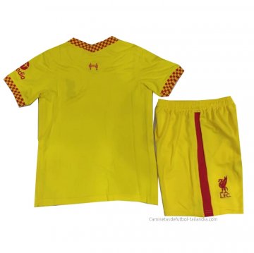3ª Camiseta Liverpool Nino 2021-2022