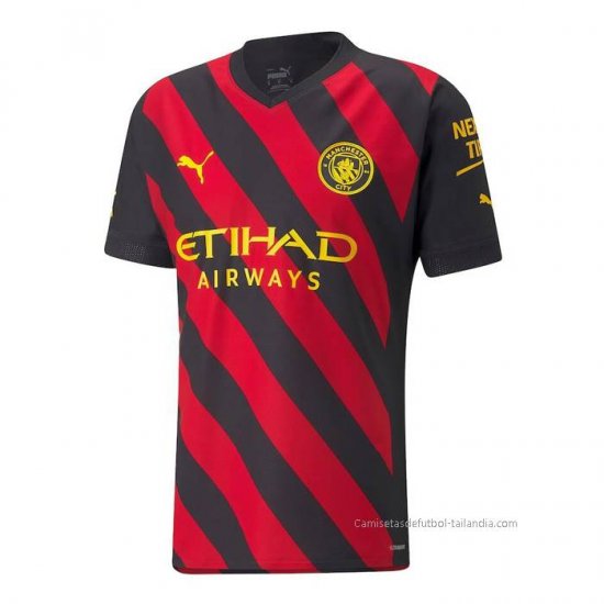 2ª Camiseta Manchester City Authentic 2022-2023 - Haga un click en la imagen para cerrar