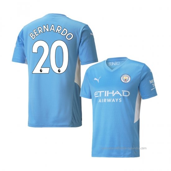 1ª Camiseta Manchester City Jugador Bernardo 2021-2022 - Haga un click en la imagen para cerrar