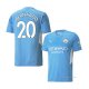 1ª Camiseta Manchester City Jugador Bernardo 2021-2022