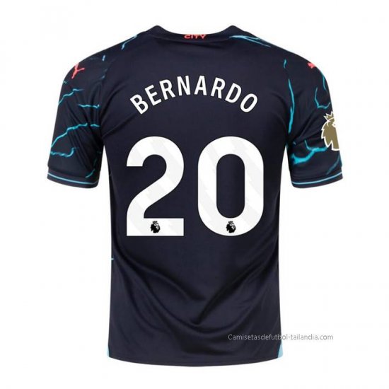 3ª Camiseta Manchester City Jugador Bernardo 2023-2024 - Haga un click en la imagen para cerrar