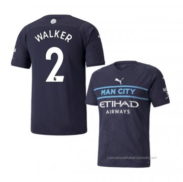 3ª Camiseta Manchester City Jugador Walker 2021-2022 3ª Camiseta Manchester City Jugador Walker 2021-2022