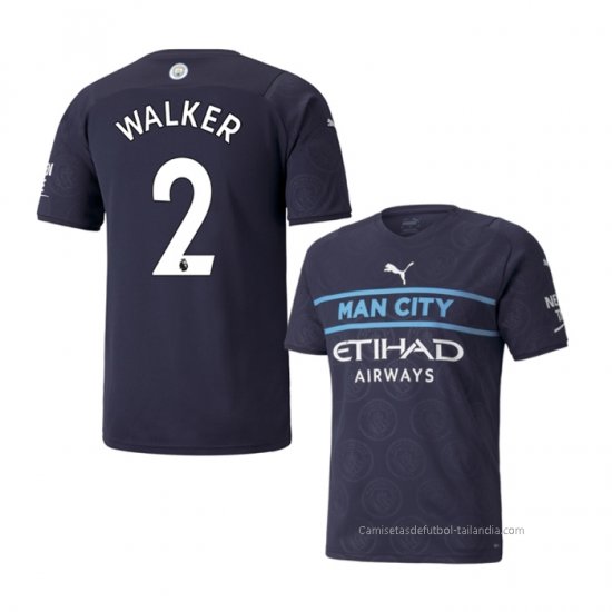3ª Camiseta Manchester City Jugador Walker 2021-2022 - Haga un click en la imagen para cerrar