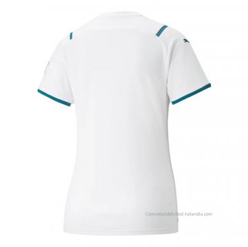 2ª Camiseta Manchester City Mujer 2021-2022