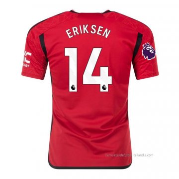 1ª Camiseta Manchester United Jugador Eriksen 2023-2024 1ª Camiseta Manchester United Jugador Eriksen 2023-2024