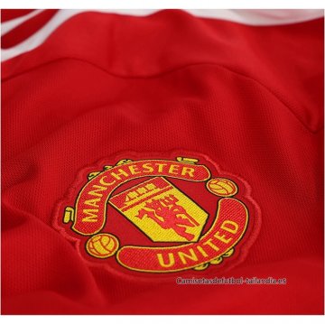 1ª Camiseta Manchester United Manga Larga 2026-2027