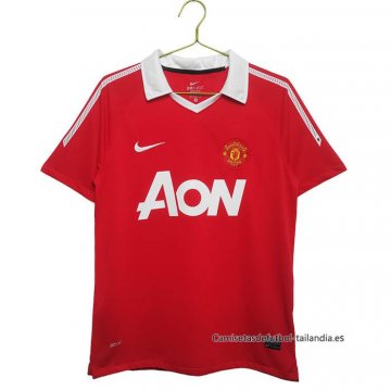 1ª Camiseta Manchester United Retro 10-11