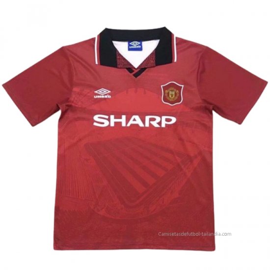 1ª Camiseta Manchester United Retro 1994-1996 - Haga un click en la imagen para cerrar