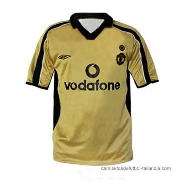 Camiseta Manchester United Retro Ponerse En Doble Cara 2001-2002