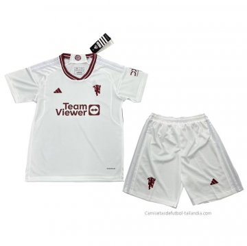 3ª Camiseta Manchester United Nino 2023-2024 3ª Camiseta Manchester United Nino 2023-2024