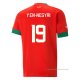 1ª Camiseta Marruecos Jugador Y.En-Nesyri 2022